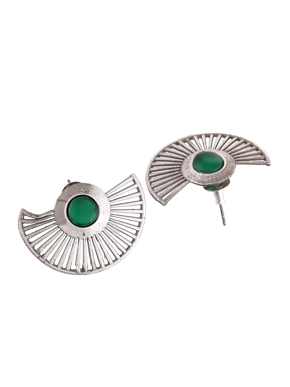 Green Glamour Earring