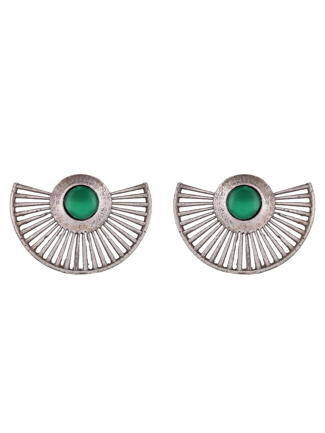 Green Glamour Earring