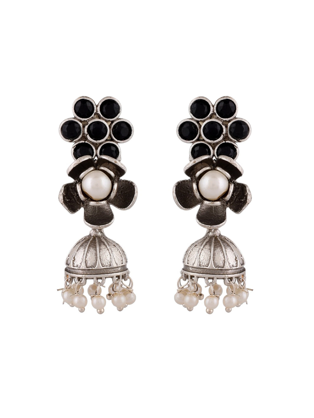 Scarlet Dream Jhumkis