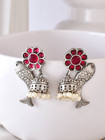 Ruby Floral Drops
