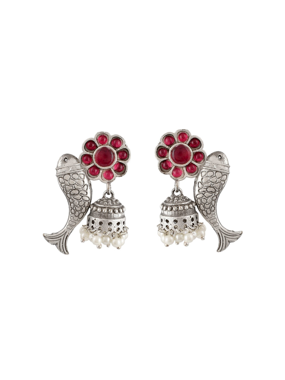 Ruby Floral Drops