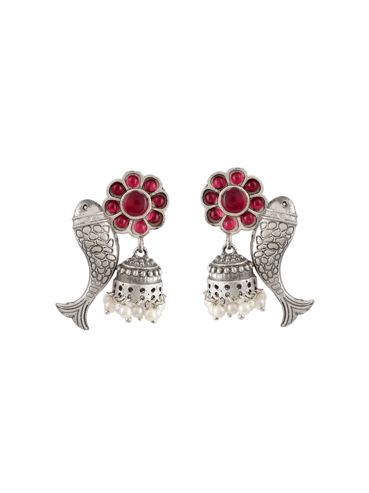 Ruby Floral Drops