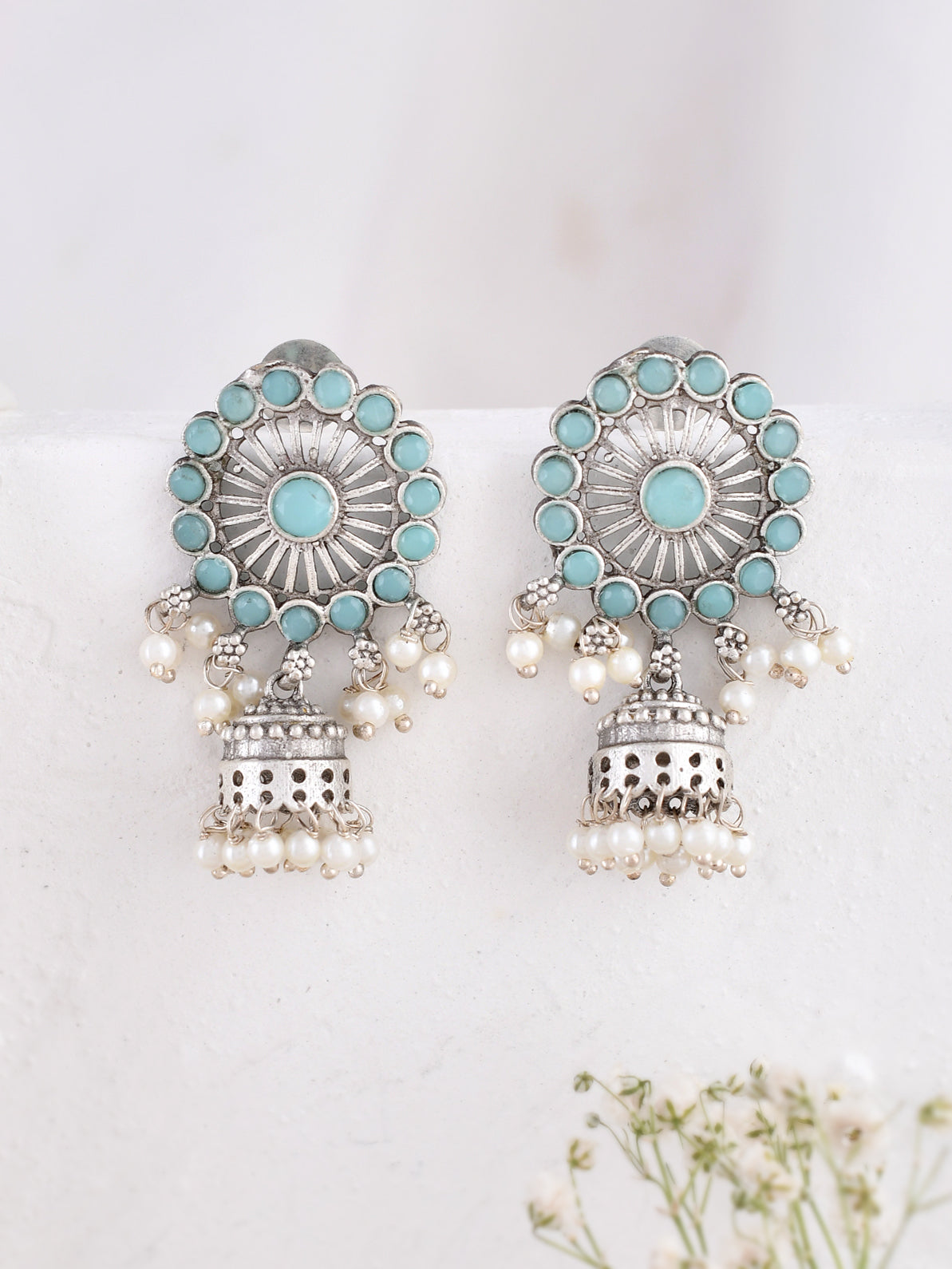 Moonlight Blossoms Earring