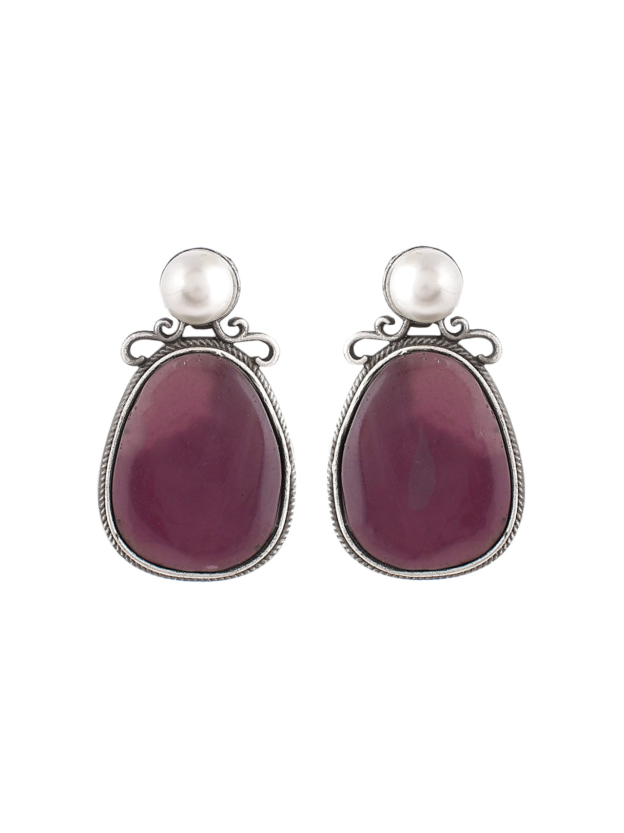 Stone Serenity Earring