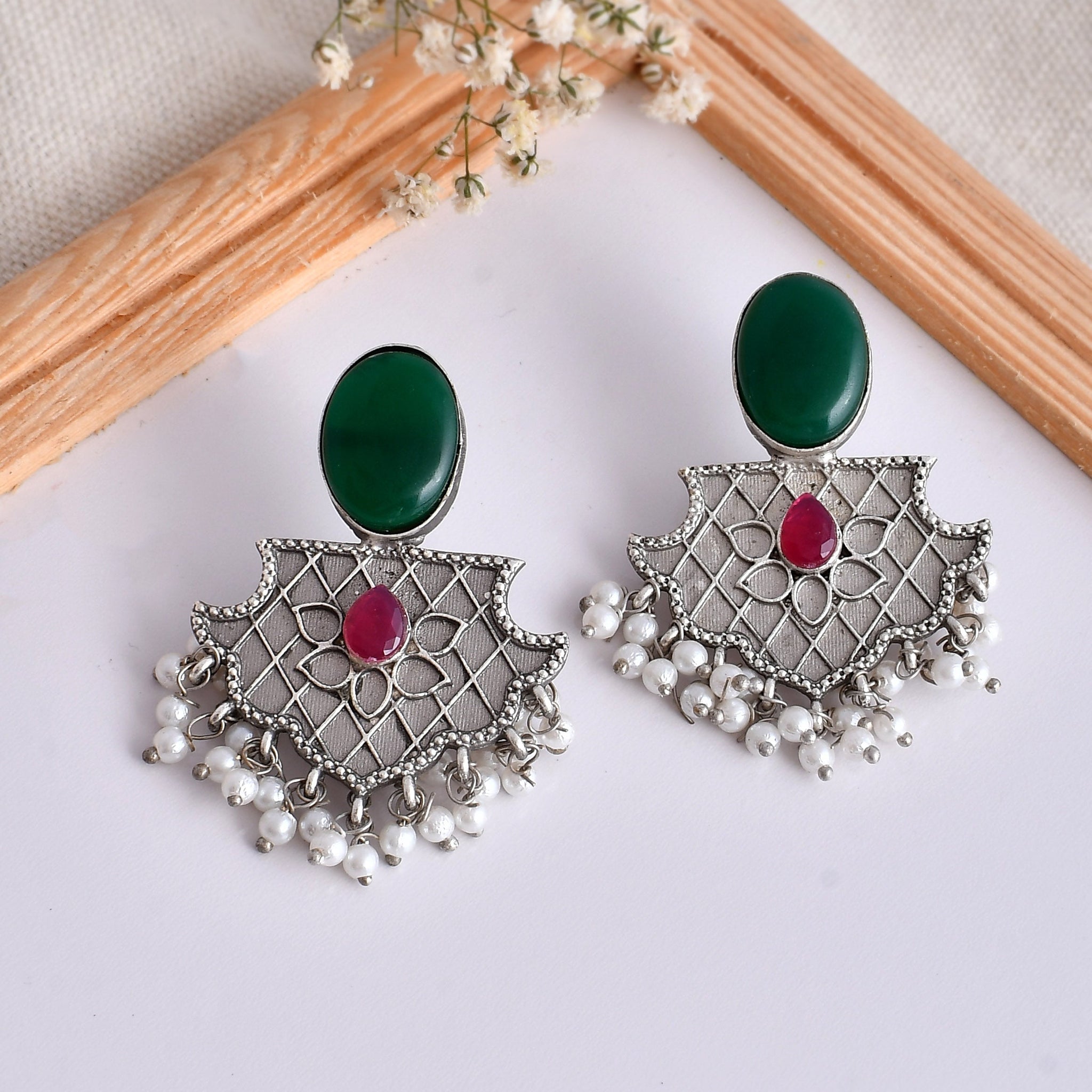 Dark Emerald Drops