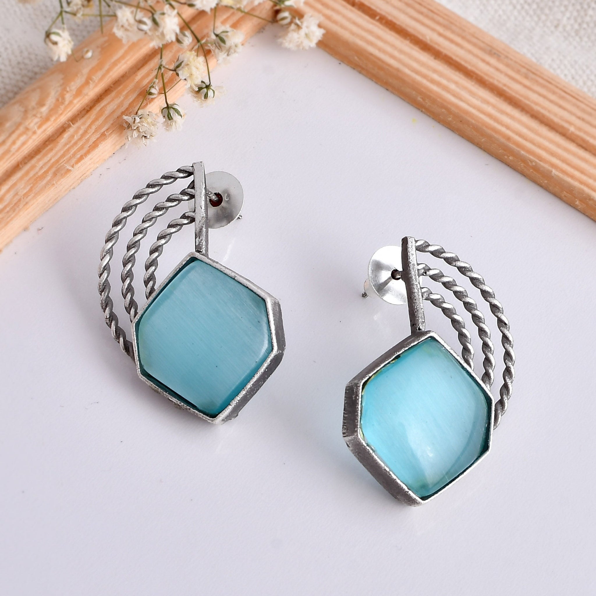Seafoam Sparkle Earring