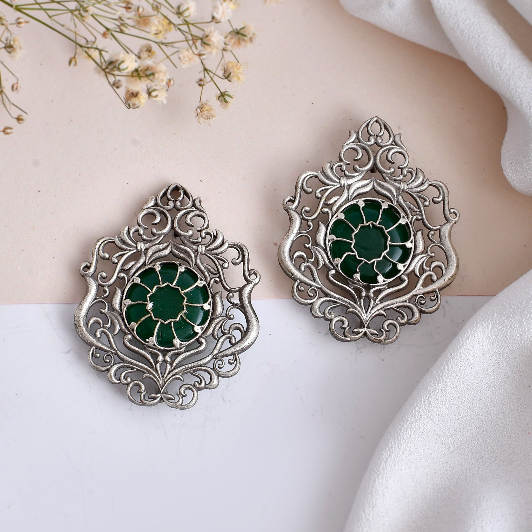 Green Goddess Earring