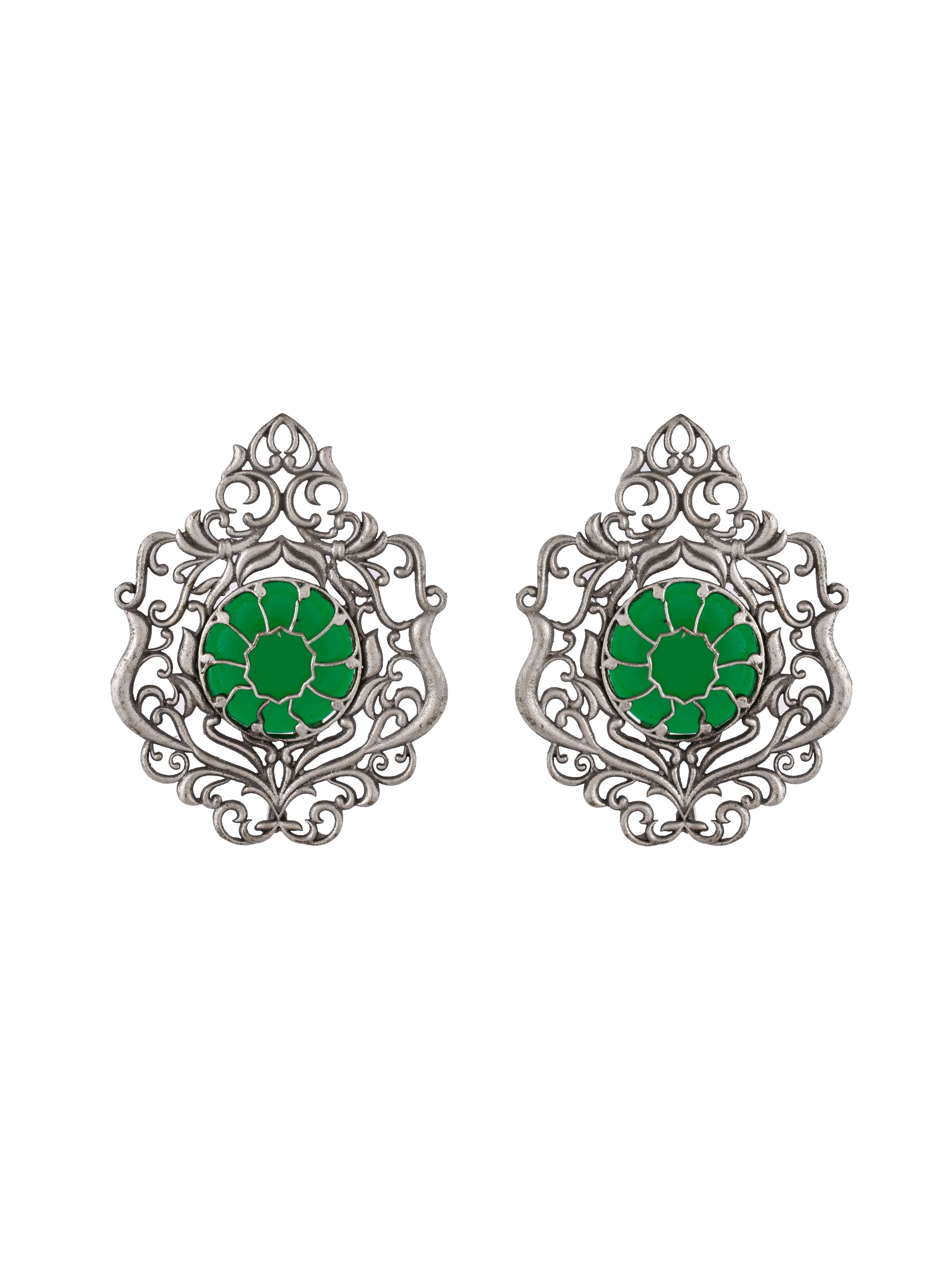 Green Goddess Earring