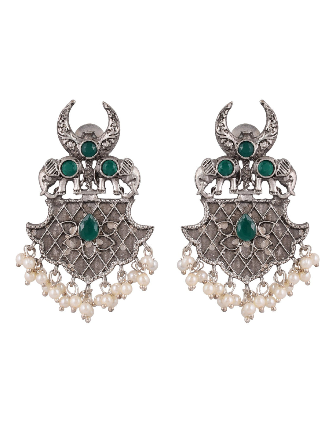 Green Glow Earring
