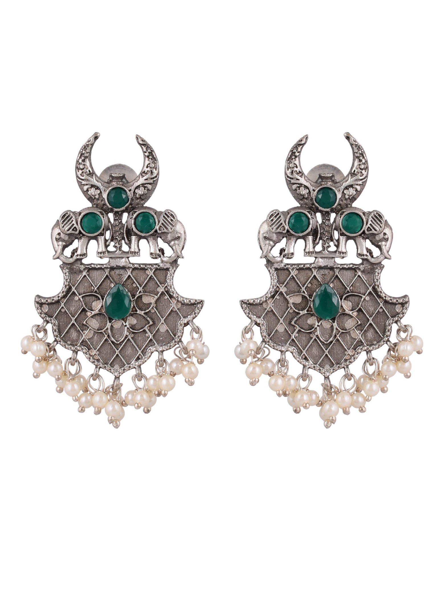 Green Glow Earring