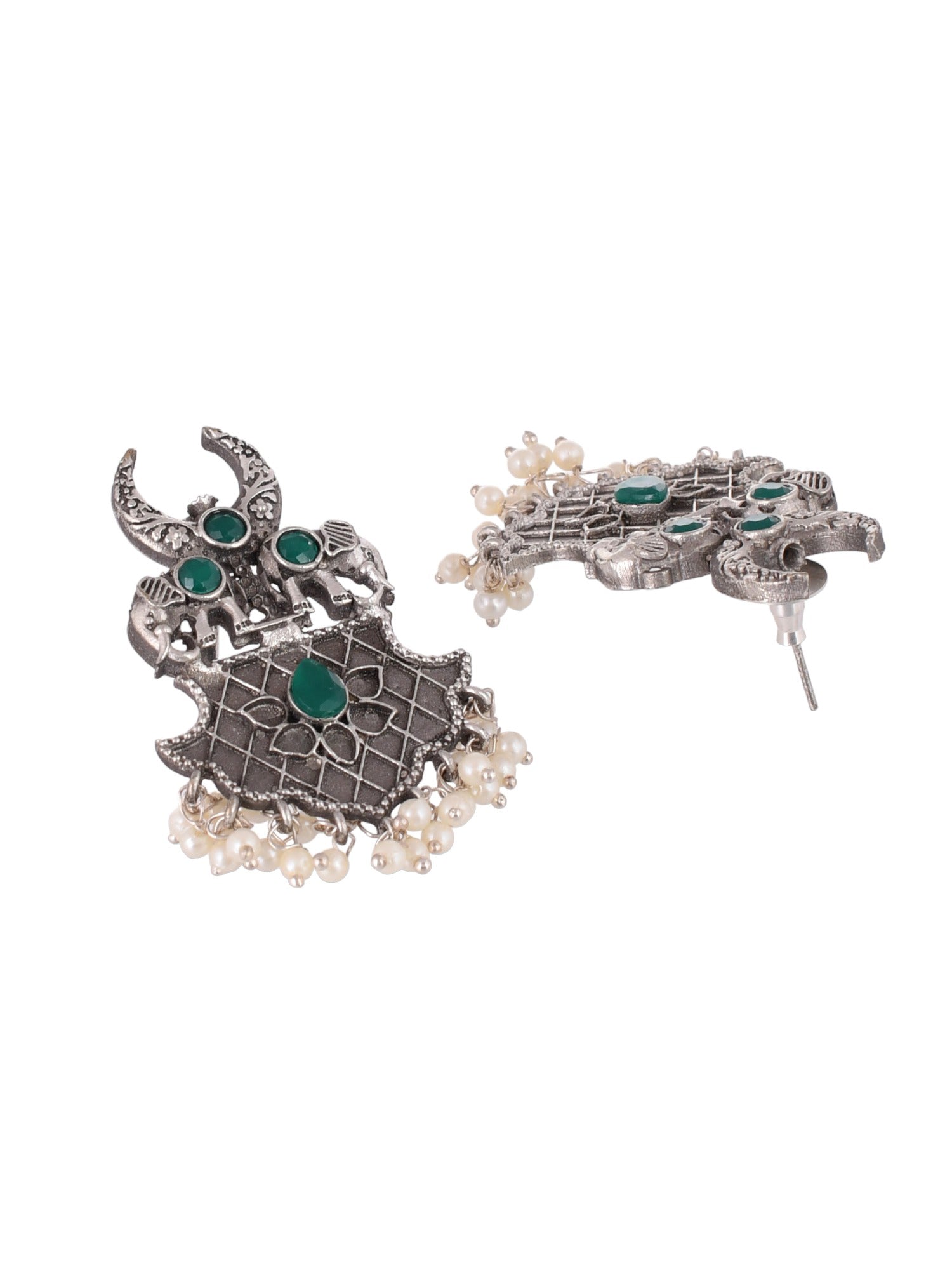 Green Glow Earring
