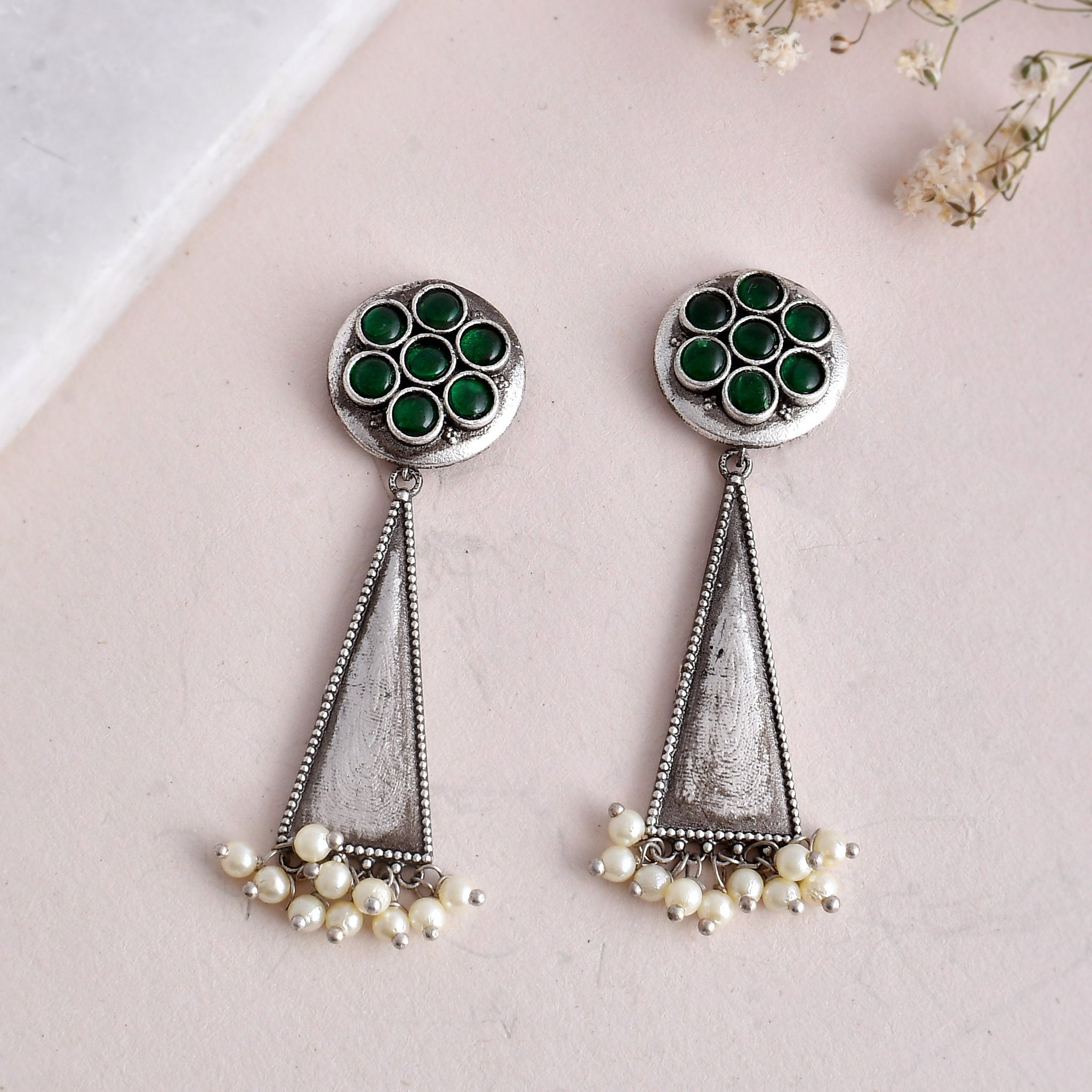 Ruby Radiance Earring