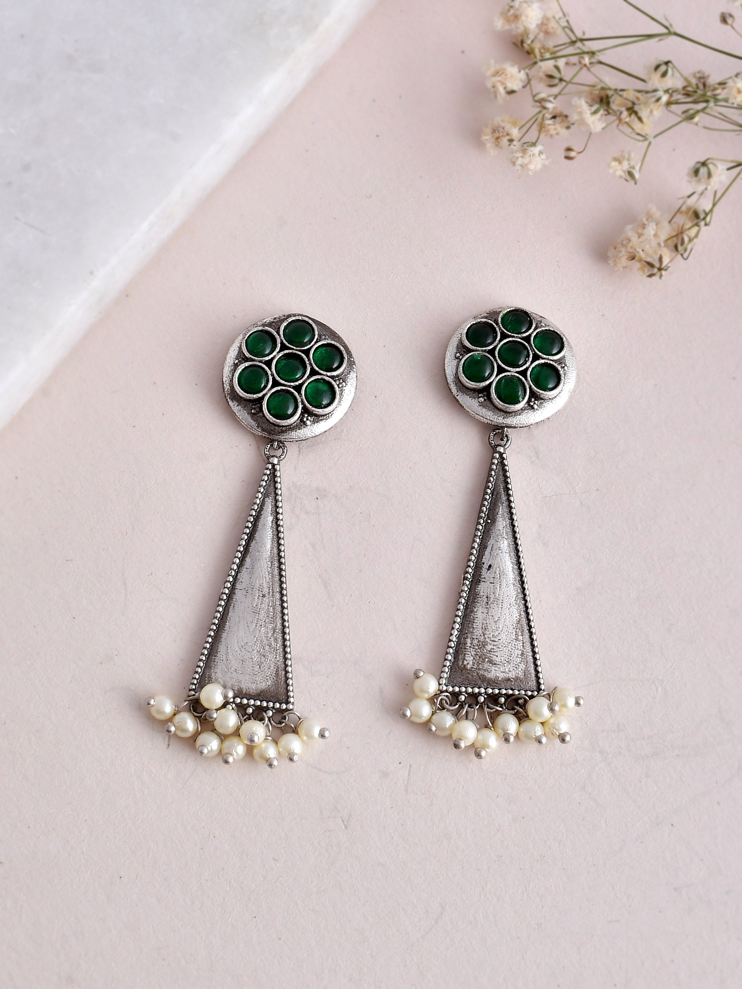Ruby Radiance Earring