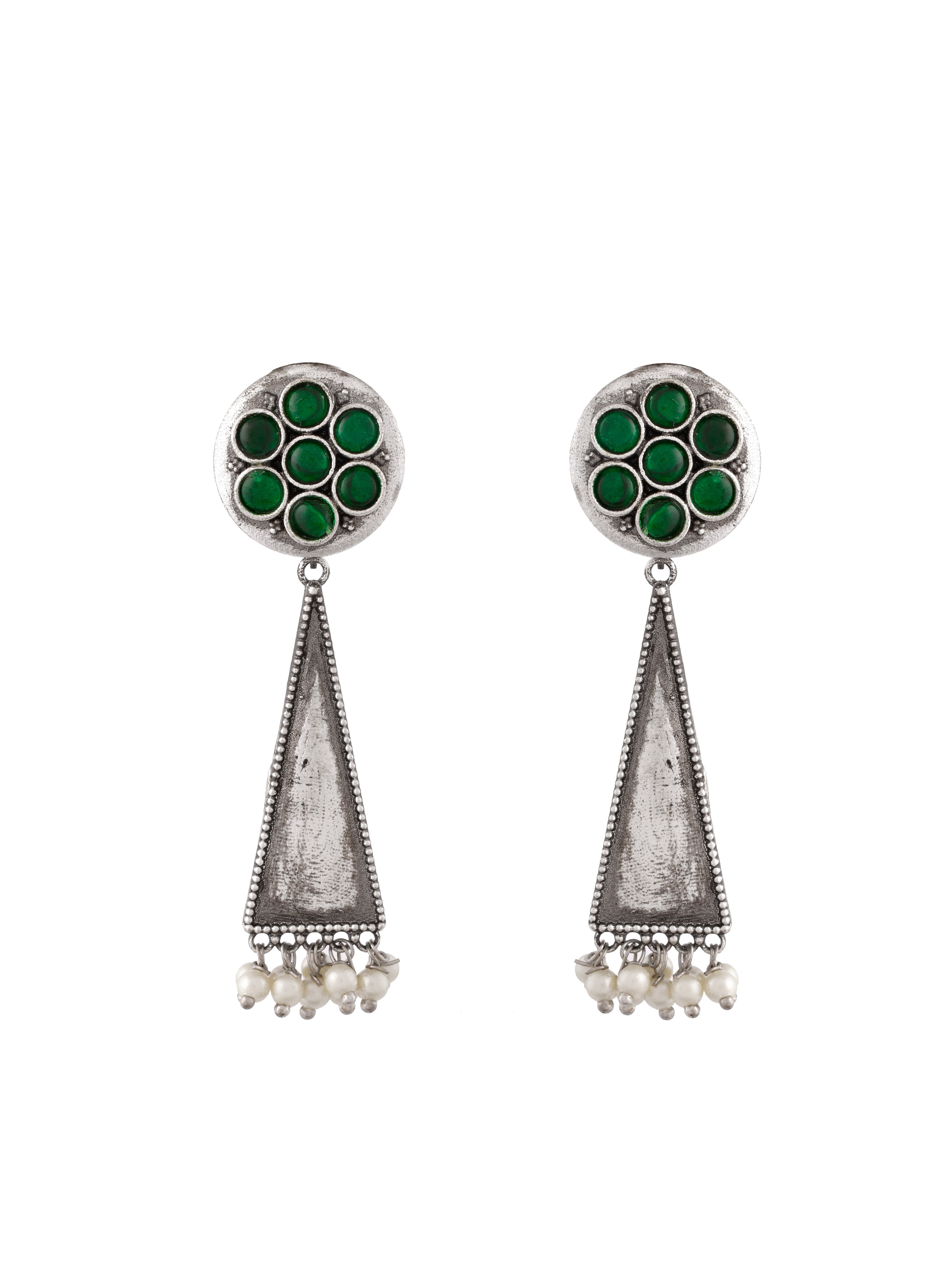 Ruby Radiance Earring