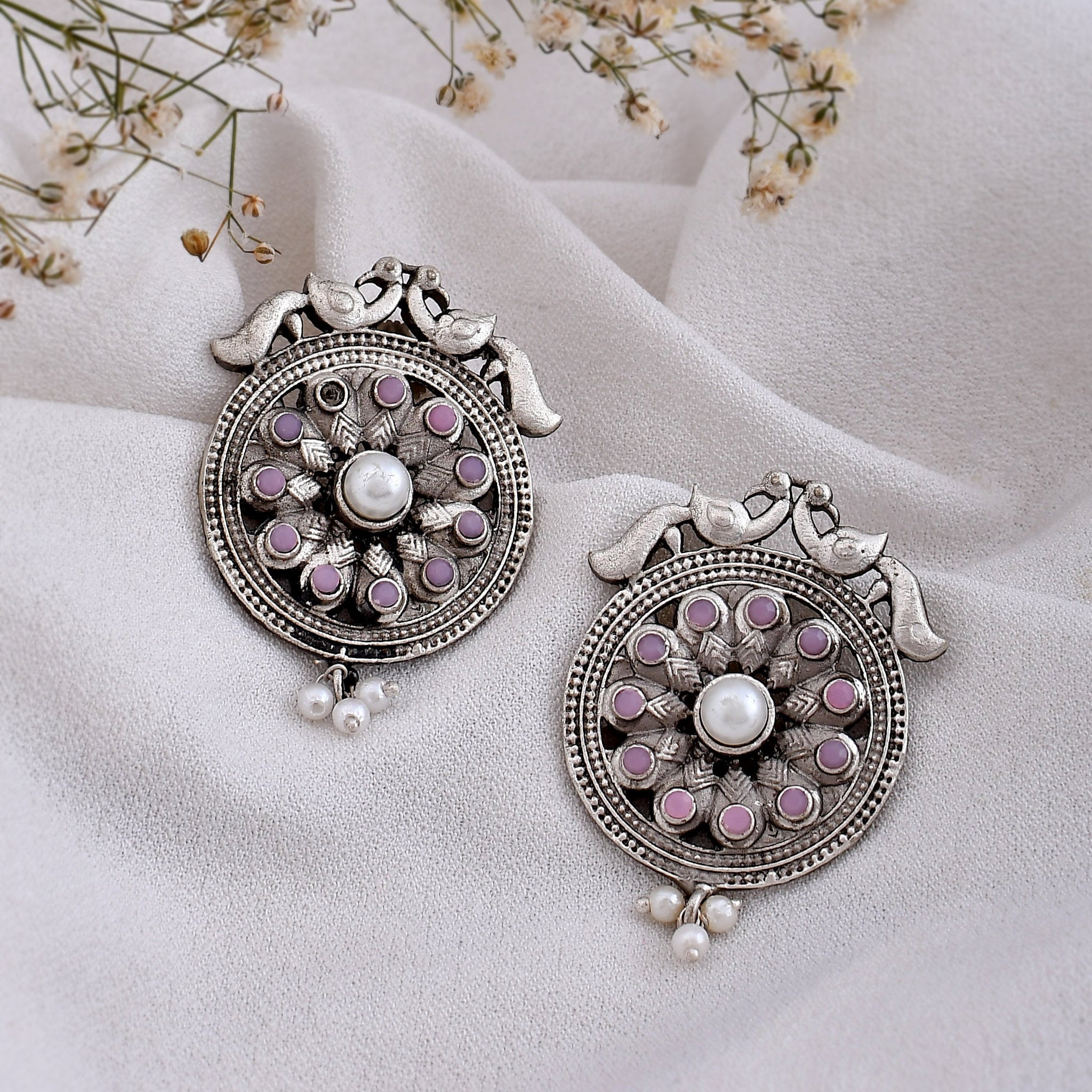 Delicate Doves Earring