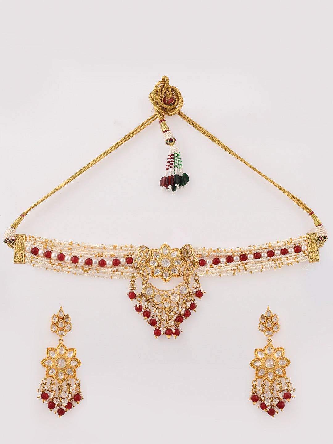 Dastoor Polki Kundan Designer Set