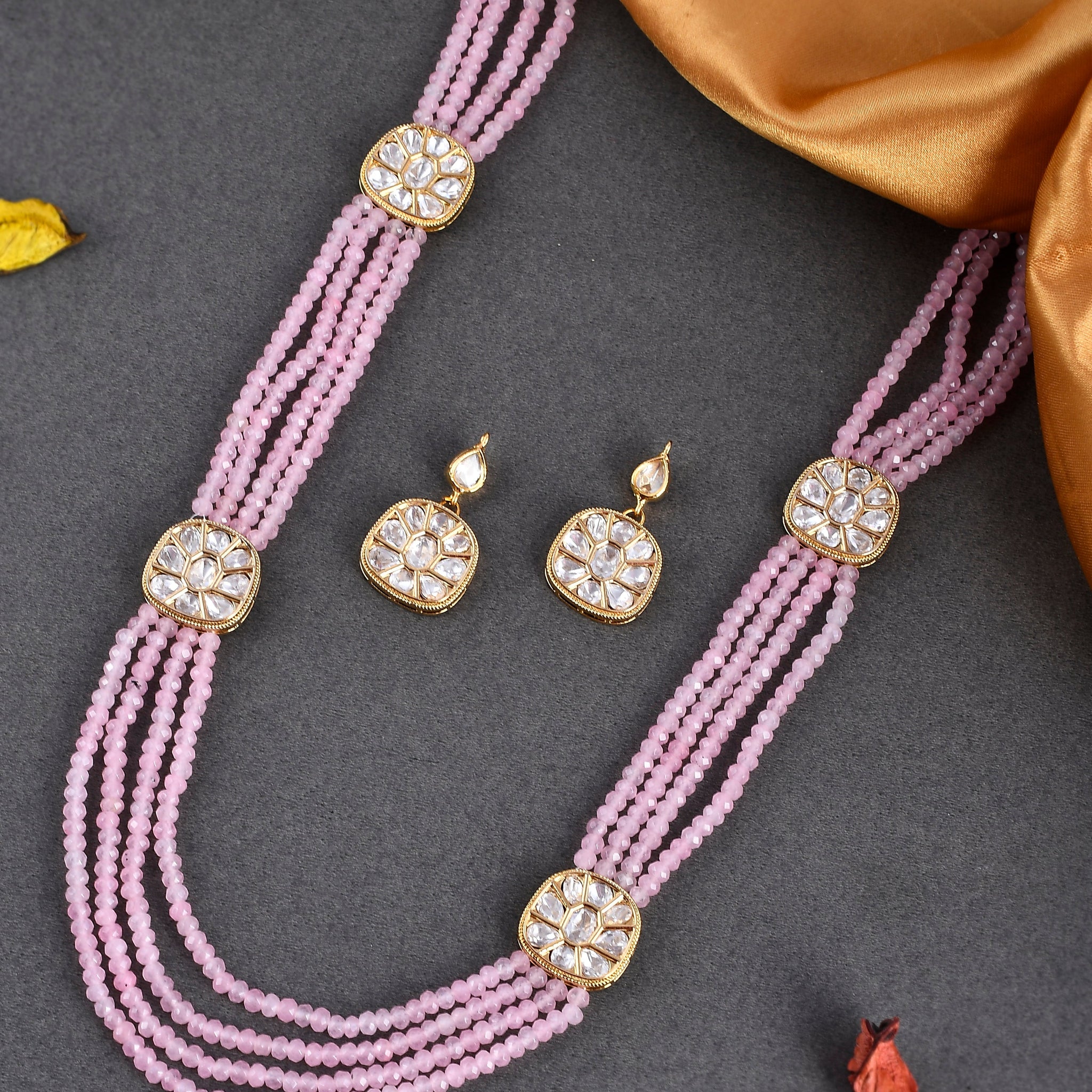 Dastoor Polki Kundan Designer Set