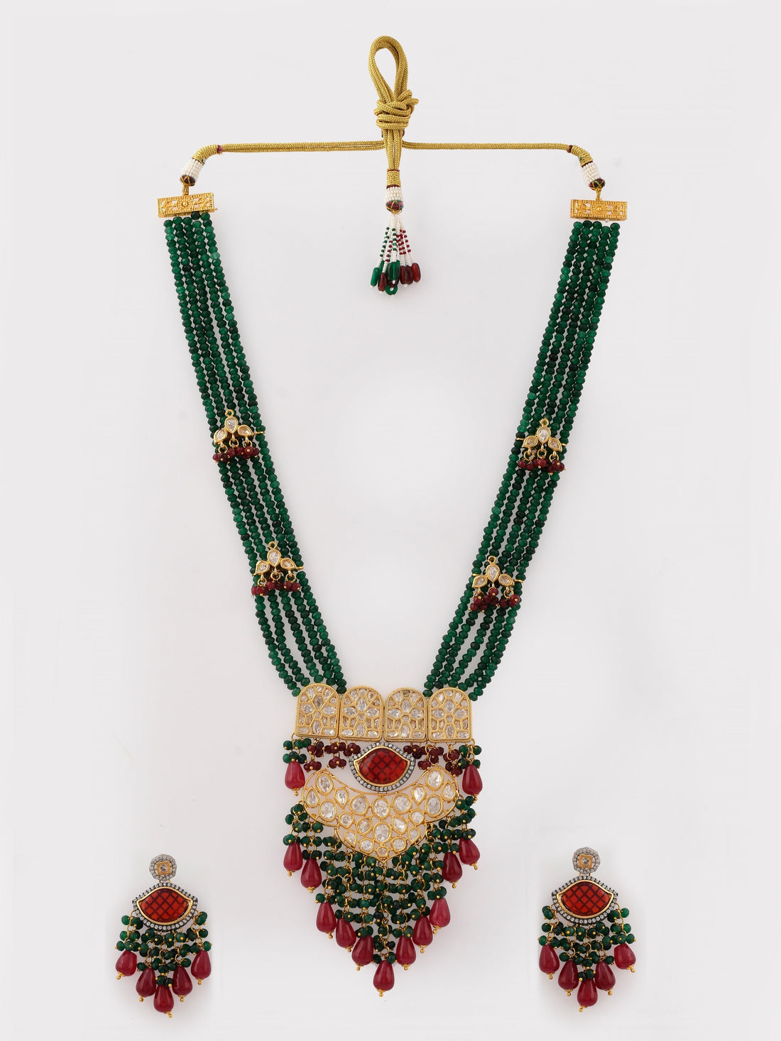 Dastoor Polki Kundan Designer Set