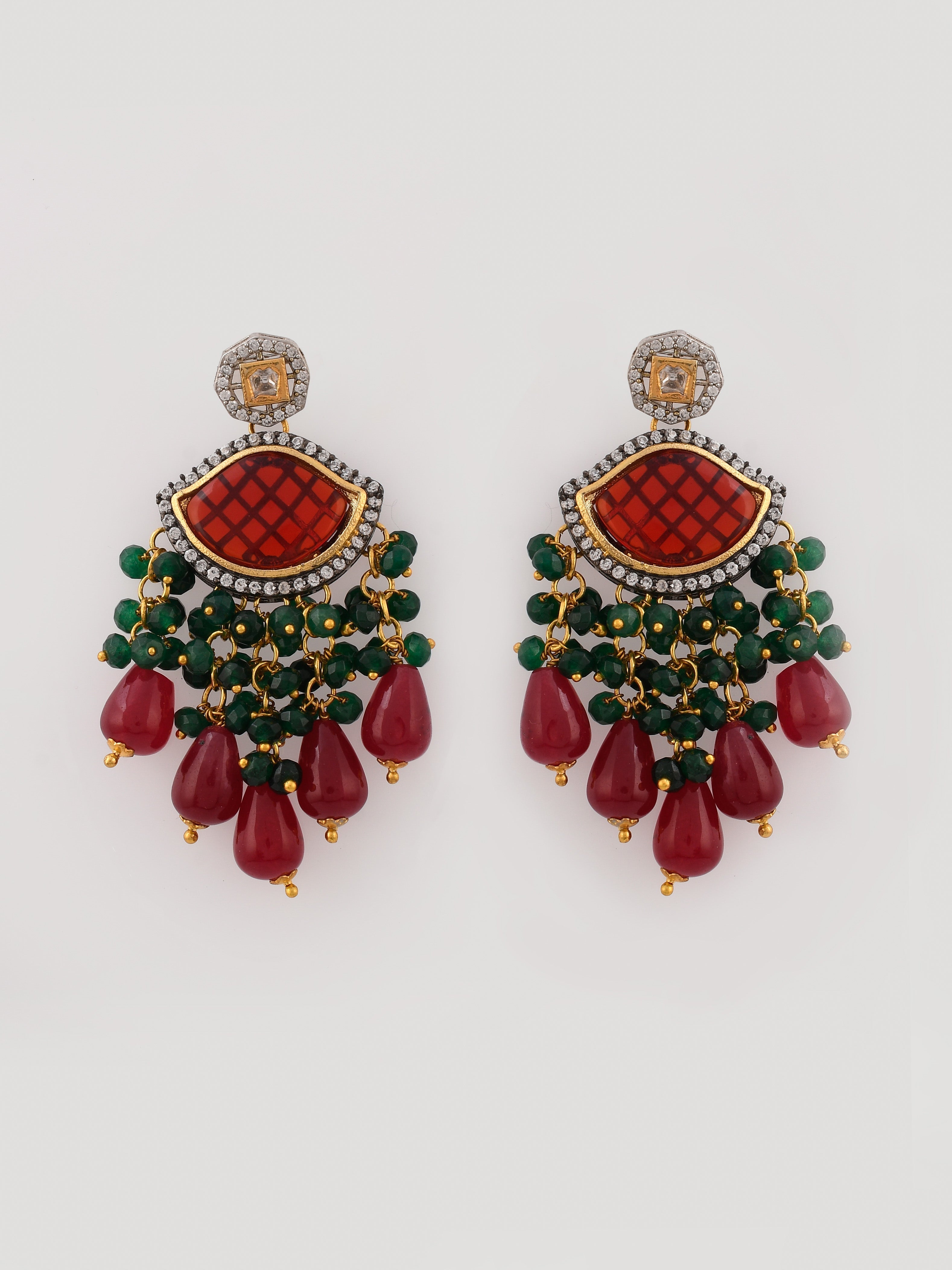 Dastoor Polki Kundan Designer Set