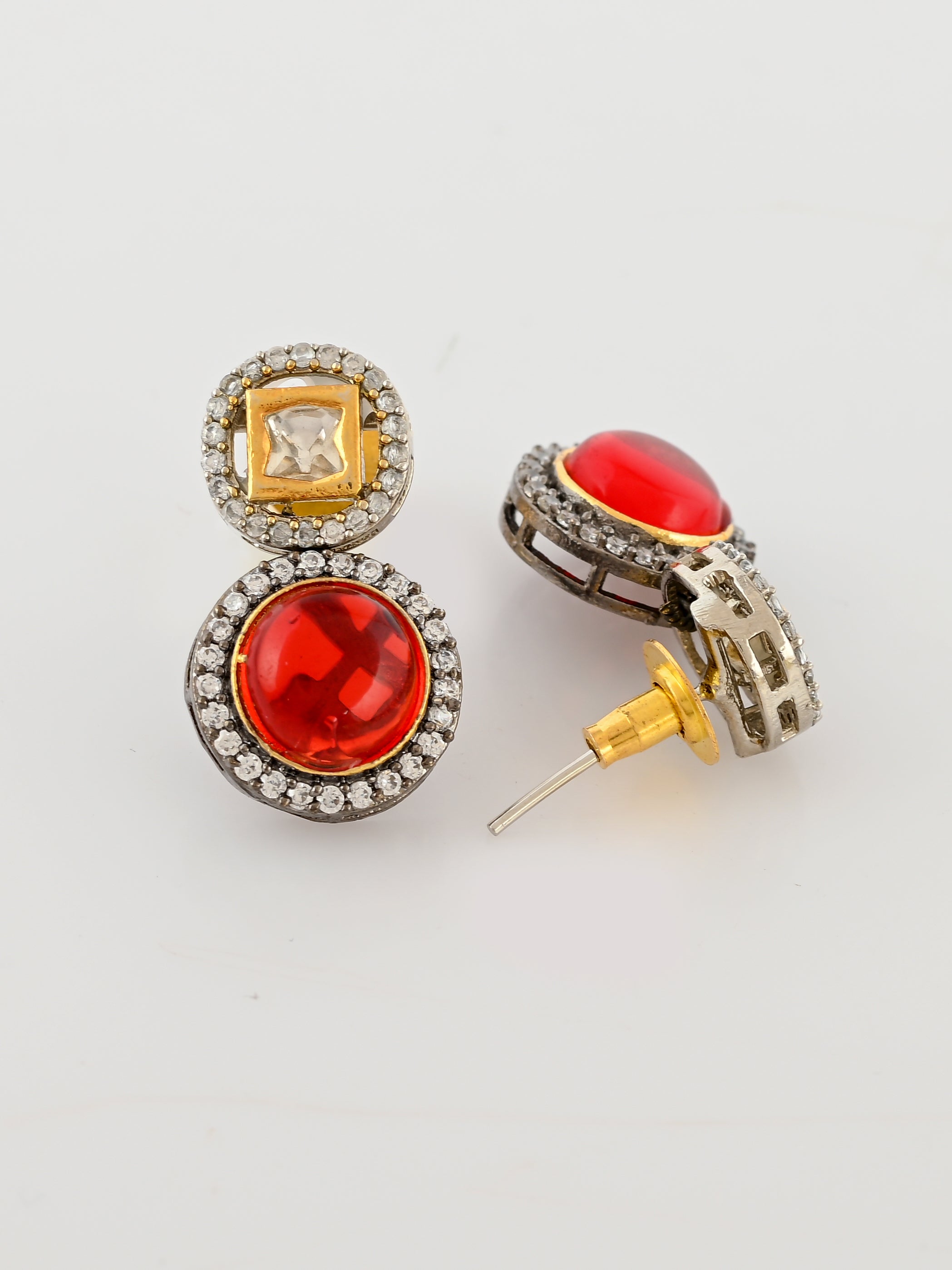 Polki Kundan Multicolour Neckalce Set