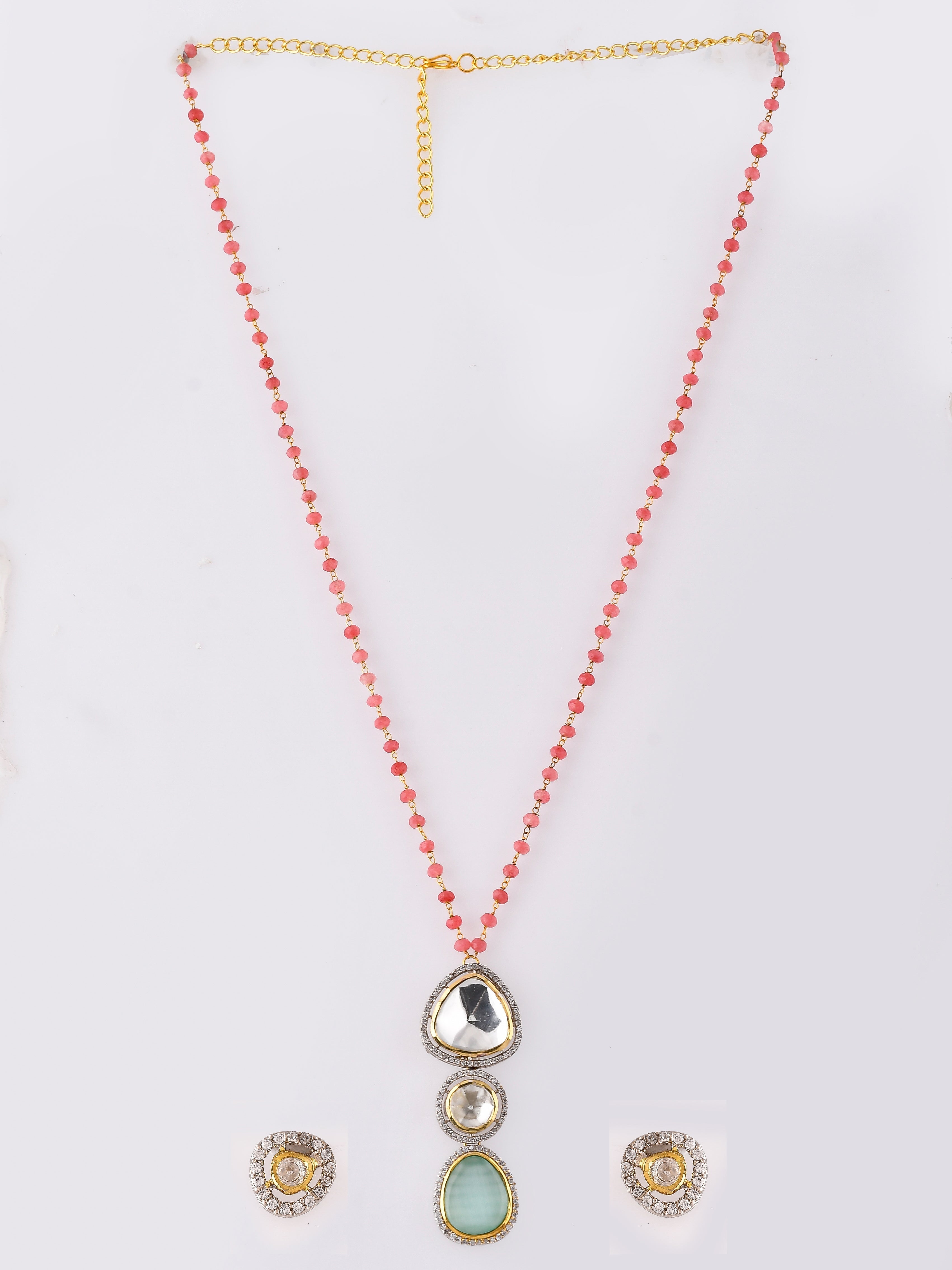 Polki Kundan Designer Necklace