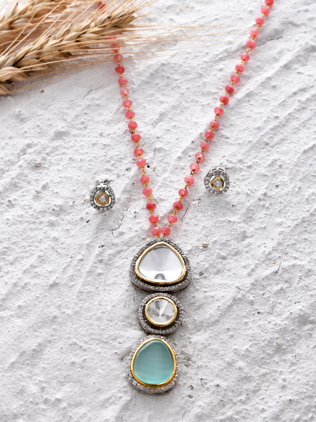 Polki Kundan Designer Necklace