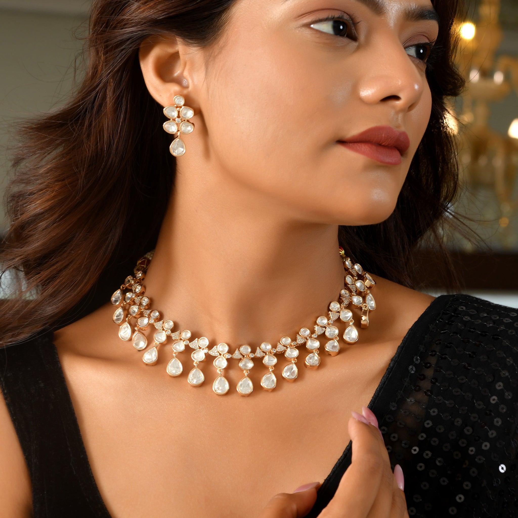 Divine Polki Kundan Elegance