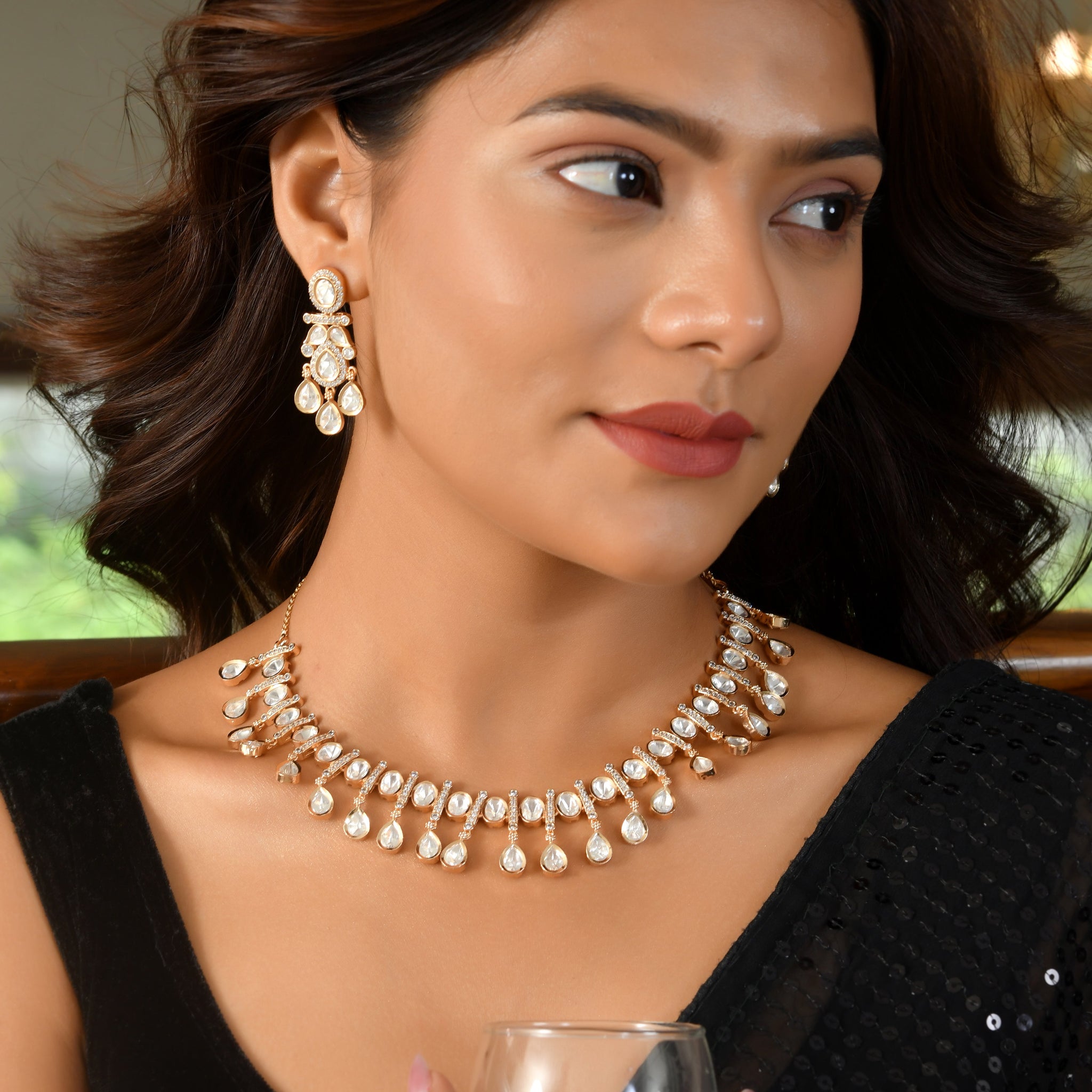Eternal Polki Kundan Shine