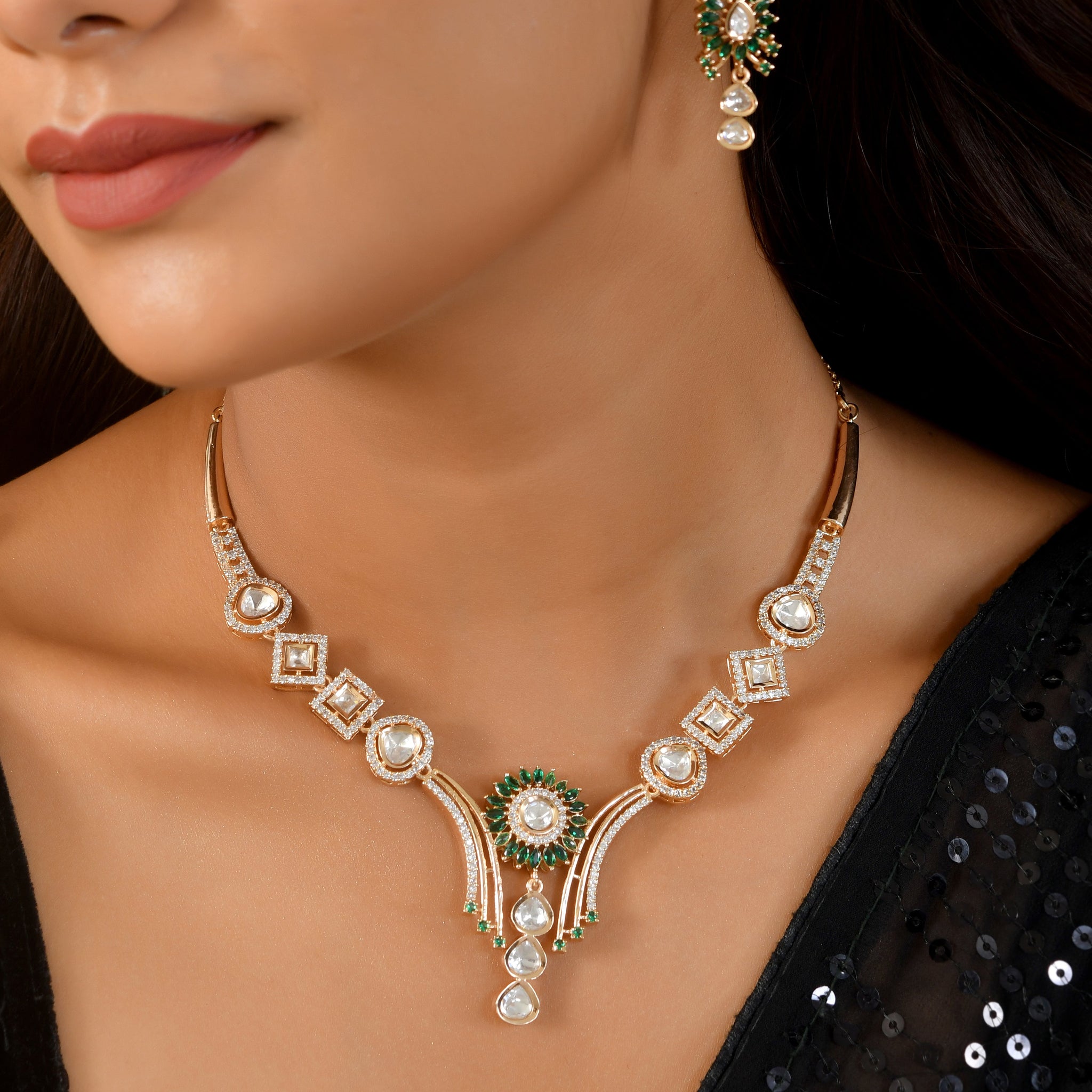 Heritage Polki Kundan Elegance