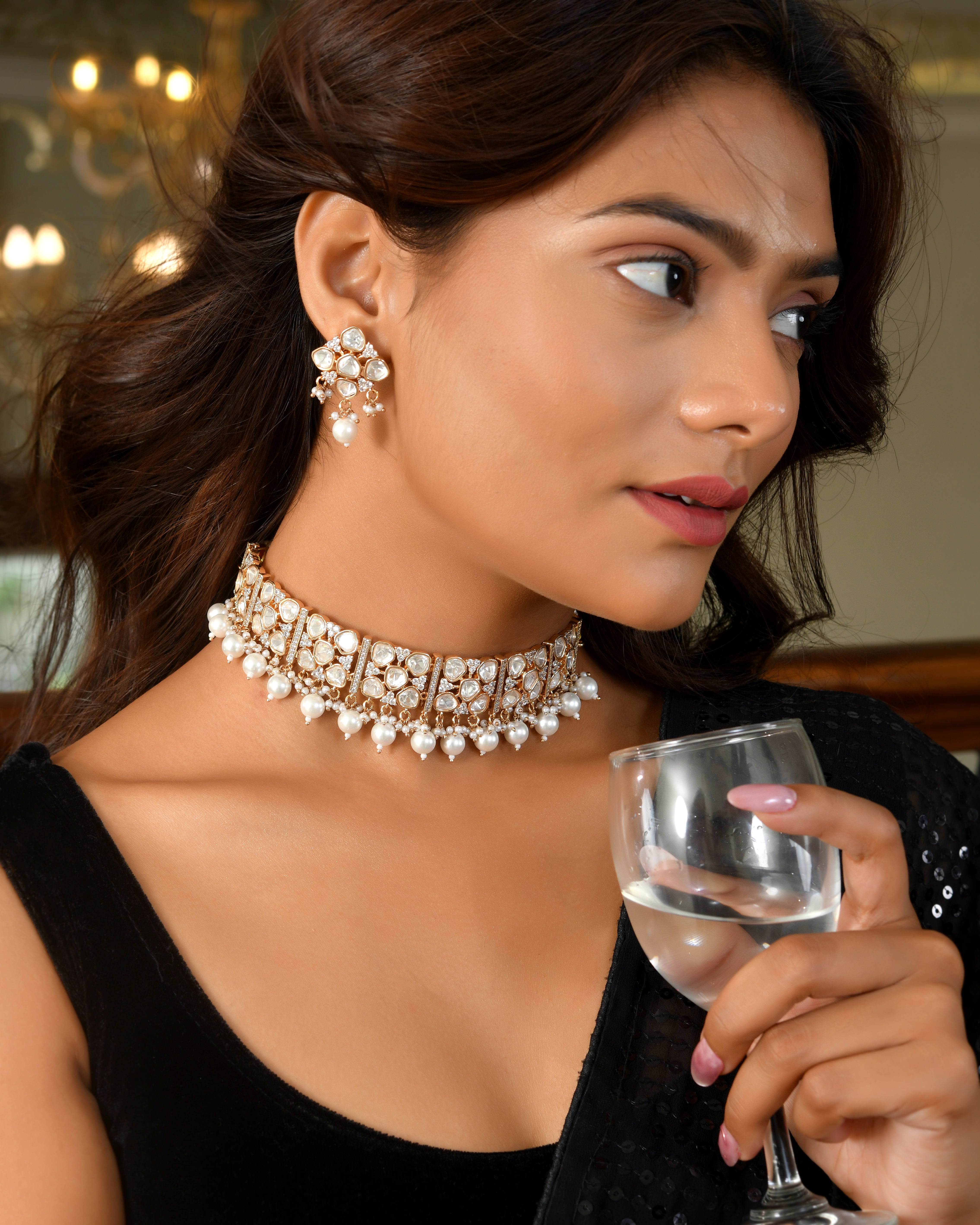 Polki Kundan Bridal Shine