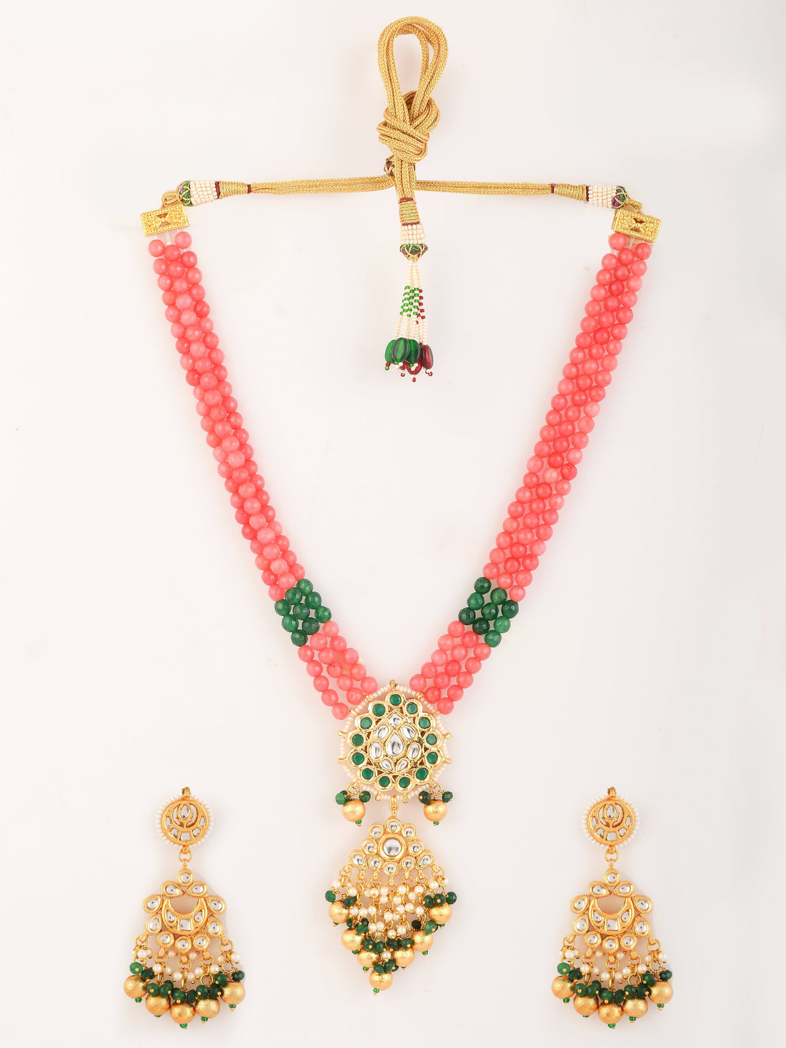 Dastoor Designer Multi Kundan Set