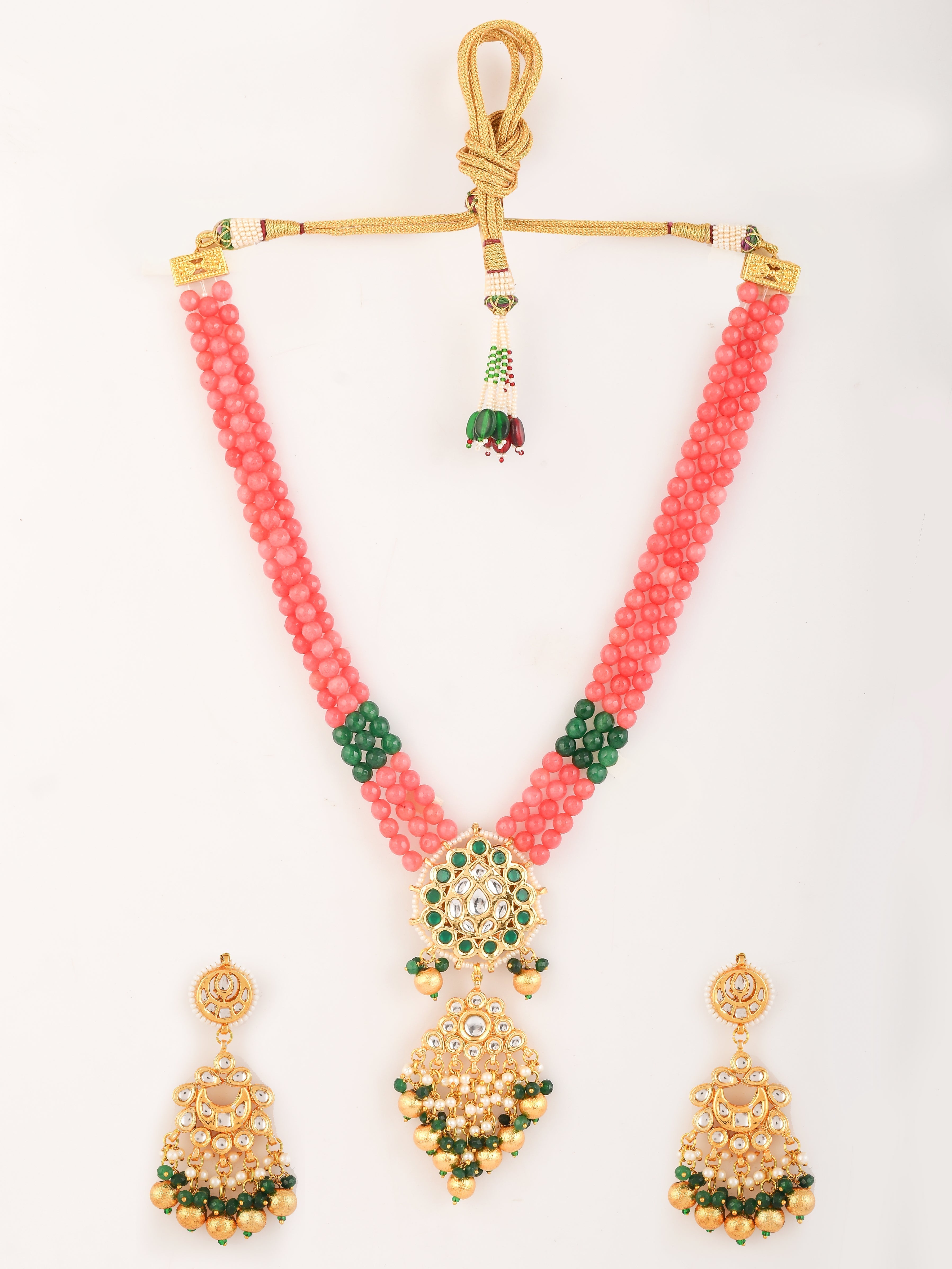 Dastoor Designer Multi Kundan Set