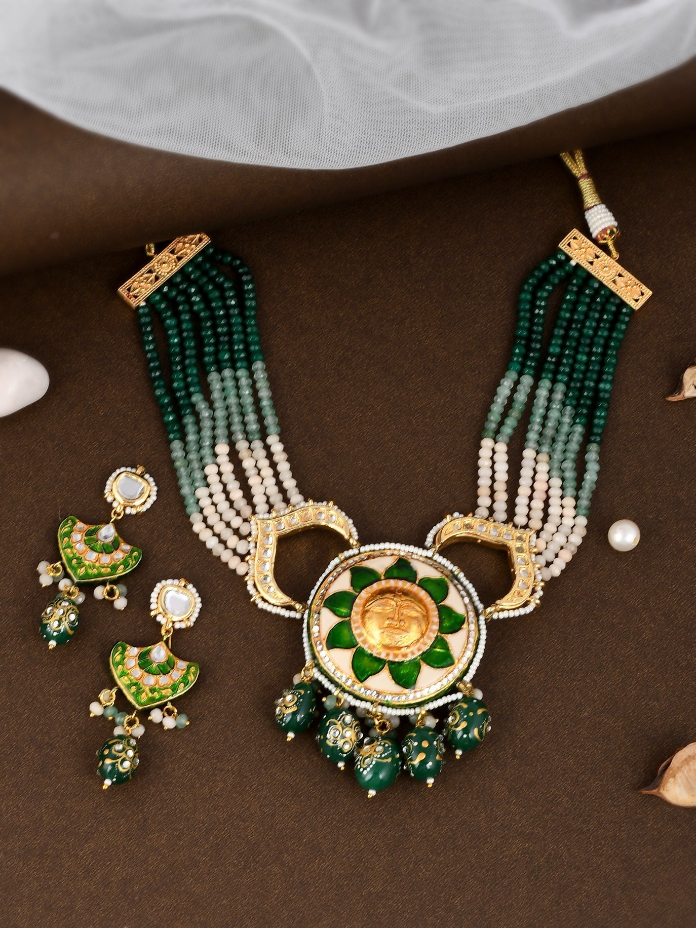 Truly Royal Whole Beautiful Choker Necklace Set