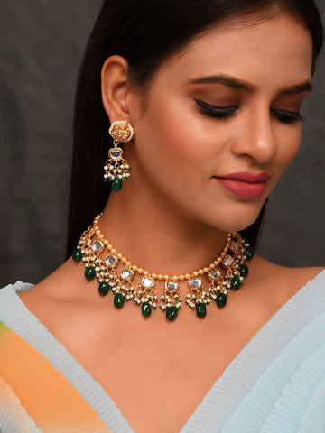 Dastoor Elegant Beautiful Necklace Set